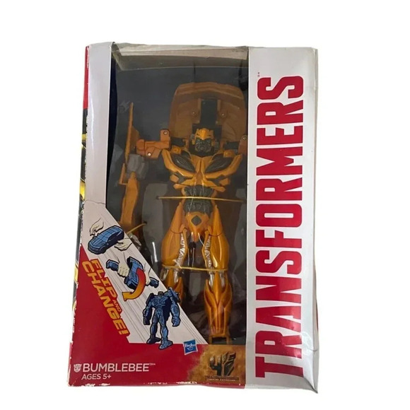 NIB New Transformers Flip Change Bumblebee The Last Knight Autobots Unite *READ* - Picture 1 of 12